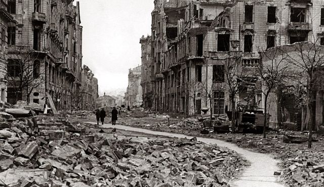 Warsaw Ghetto after uprising. Copyright Jewish World News