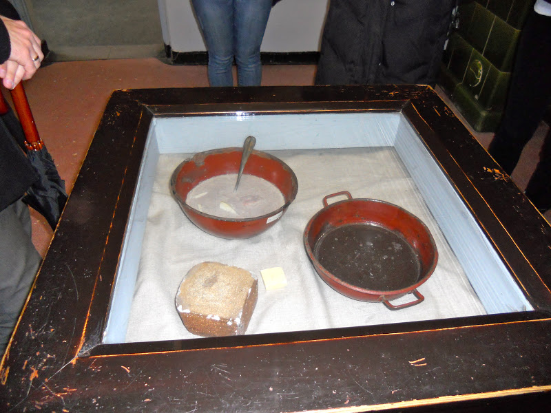 Food rations allotted to each prisoner in Auschwitz. Copyright Global Crossroads.