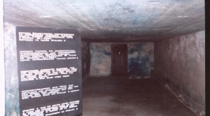 Gas chamber at Majdanek. Copyright United States Holocaust Memorial Museum.